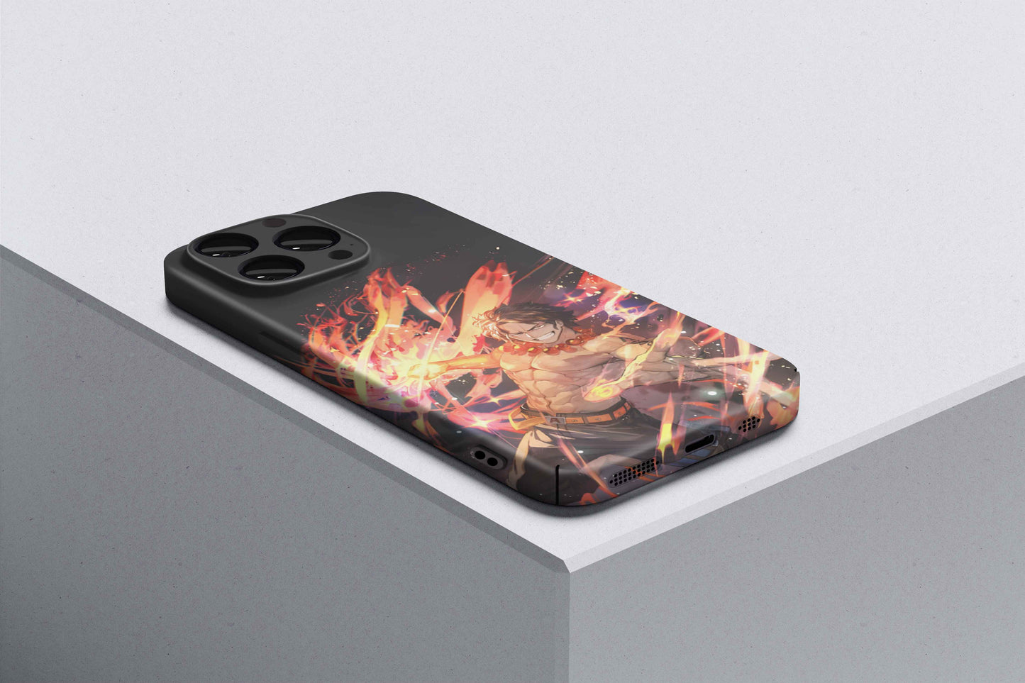 Portgas D Ace The Fire Fist | One Piece 3D Printed Anime Phone Case