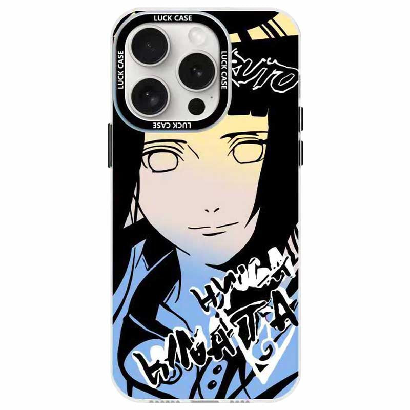 Naruto Sasuke Anime Phone Case, Graffiti Style Multi Character Shockproof Protective Case For iPhone All Models Anti-Scratch Soft TPU Cell Phone Cover