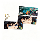 Demon Slayer 3D Lenticular Eye Changing Keychain - Anime Dynamic Hanging Ornament