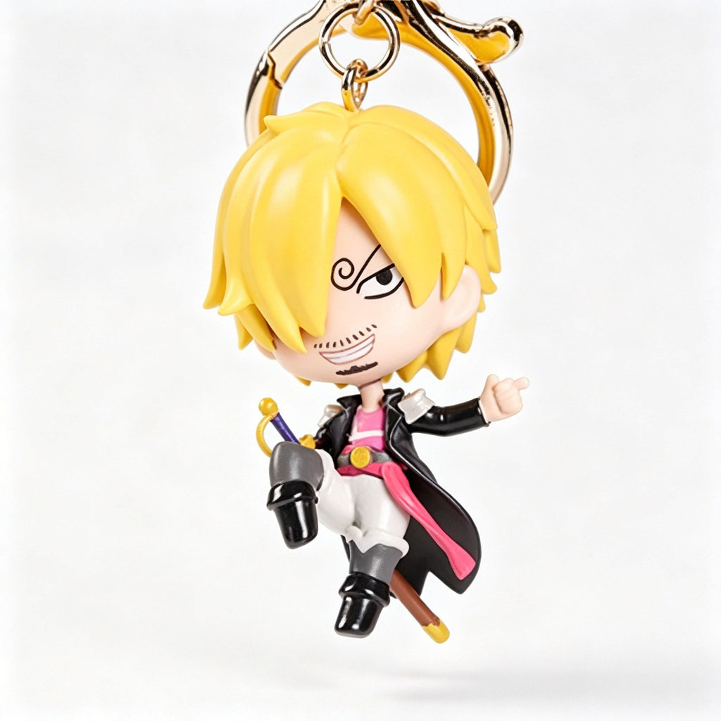 Porte-clés ONE PIECE – Boîte Mystère – Film Red Équipage du Chapeau de Paille Figurines Porte-clés Anime