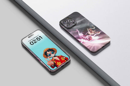 Luffy faced Hell Kaido's Thunder Bagua | One Piece 3D Printed Anime Phone Case