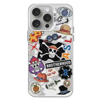 One Piece Monkey D Luffy Gear 5 Wanted Poster Phone Case, Laser Gradient Shockproof iPhone Case