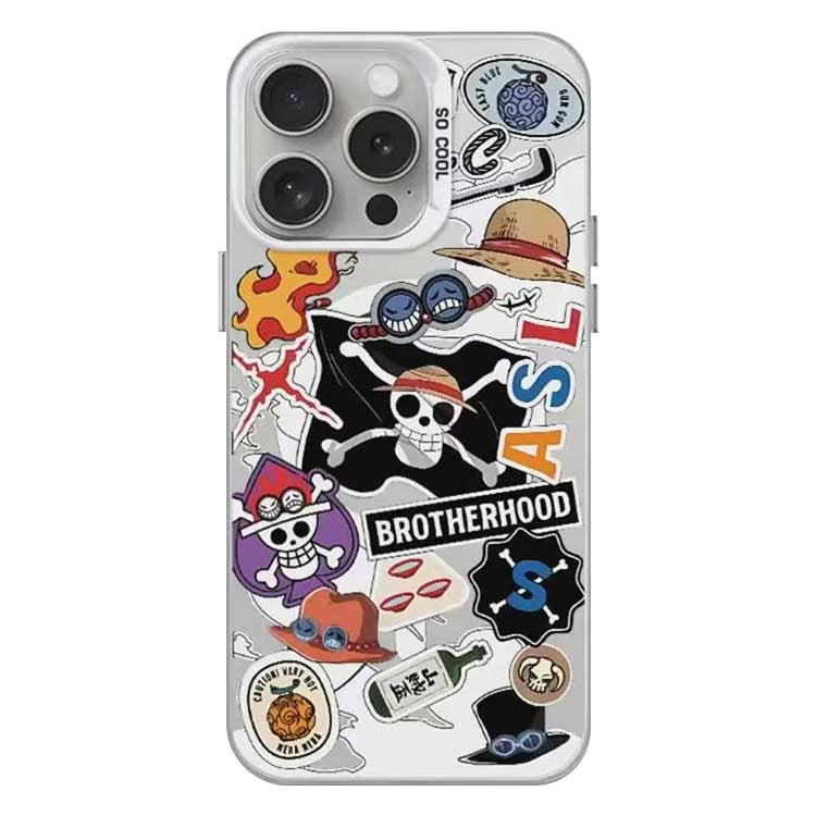 One Piece Monkey D Luffy Gear 5 Wanted Poster Phone Case, Laser Gradient Shockproof iPhone Case