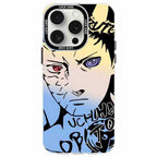 Naruto Sasuke Anime Phone Case, Graffiti Style Multi Character Shockproof Protective Case For iPhone All Models Anti-Scratch Soft TPU Cell Phone Cover