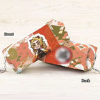 Tanjirou/Nezuko exquise trousse multi-fonctionnelle avec compartiments astucieux et motifs originaux