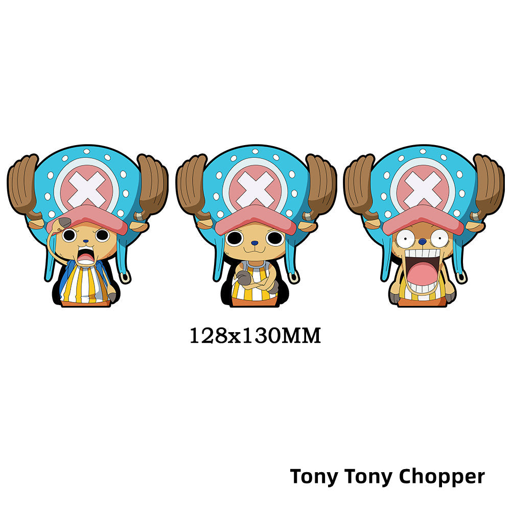 Luffy / Zoro / Nami 3D Gradient Stickers