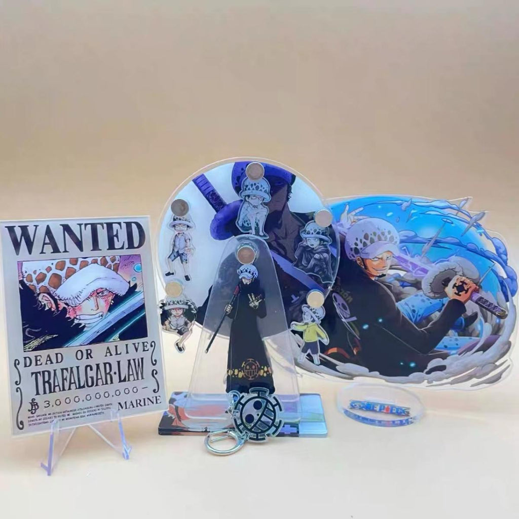 Décoration tour de Luffy/Ace/Sabo en acrylique avec grande roue