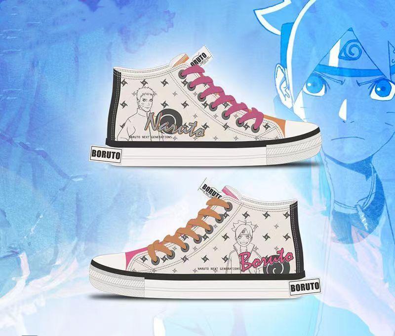 Uzumaki Boruto chaussures en toile décontractées et confortables