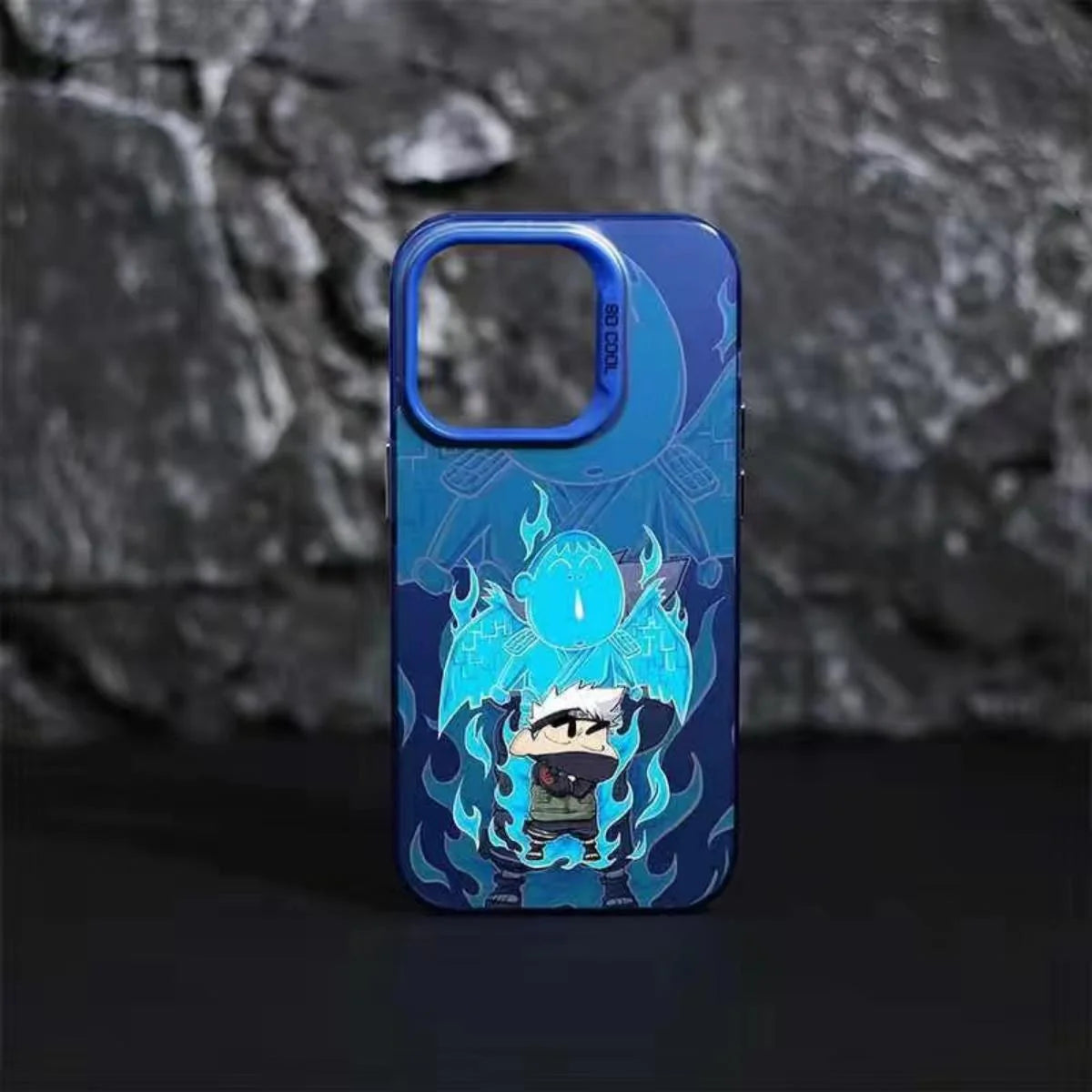 Kakashi/Madara/Itachi/Sasuke Coque de téléphone antichoc en silicone tendance Apple exquise