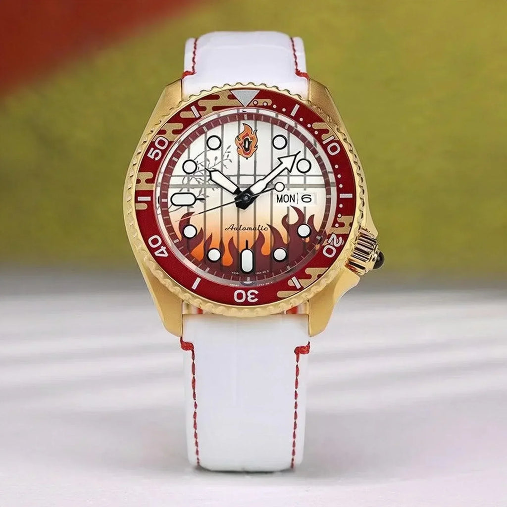 Montre à quartz unisexe Rengoku Kyoujurou, étanche 100 mètres