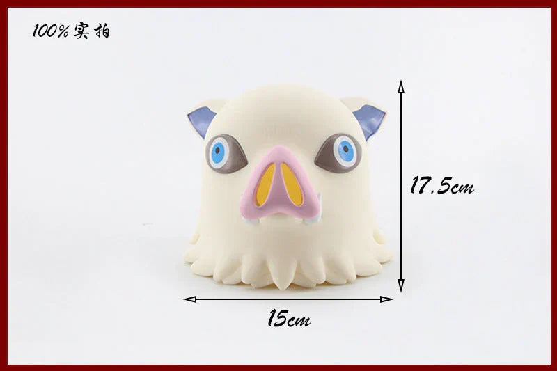Version officielle Hashibira Inosuke de la tirelire décorative, amusante et adorable, en forme de cochon, qui change les pièces.