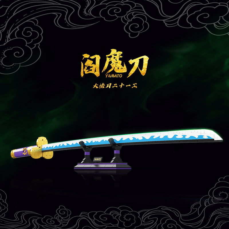 Roronoa Zoro Blocs de Construction Lumineux 806 Pièces Modèle Jouet