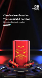 Marvel Iron Man Captain America Wireless Earbuds, Avengers Mechanical Elevator Bluetooth 5.3 Gaming Headphones