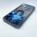 Coque de téléphone anti-collision en silicone exquise tendance Tanjirou/Zenitsu Apple