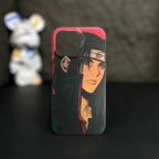 Sasuke/Itachi Coque de téléphone anti-collision en silicone tendance raffiné Apple