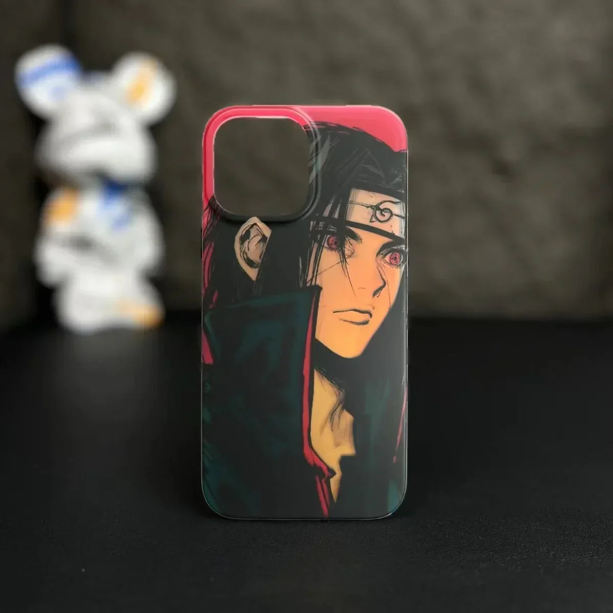 Sasuke/Itachi Coque de téléphone anti-collision en silicone tendance raffiné Apple