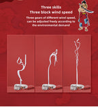 Luffy/Chopper character modeling suspend neck air fan