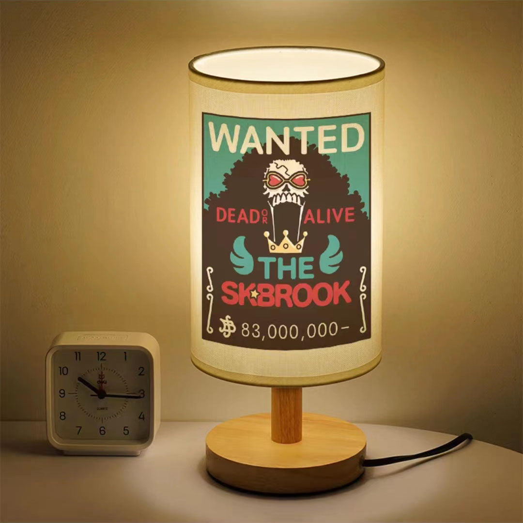 Luffy/Zoro petite lampe de table à LED, lampe de chevet, lampe de protection oculaire chaude pour étudiant