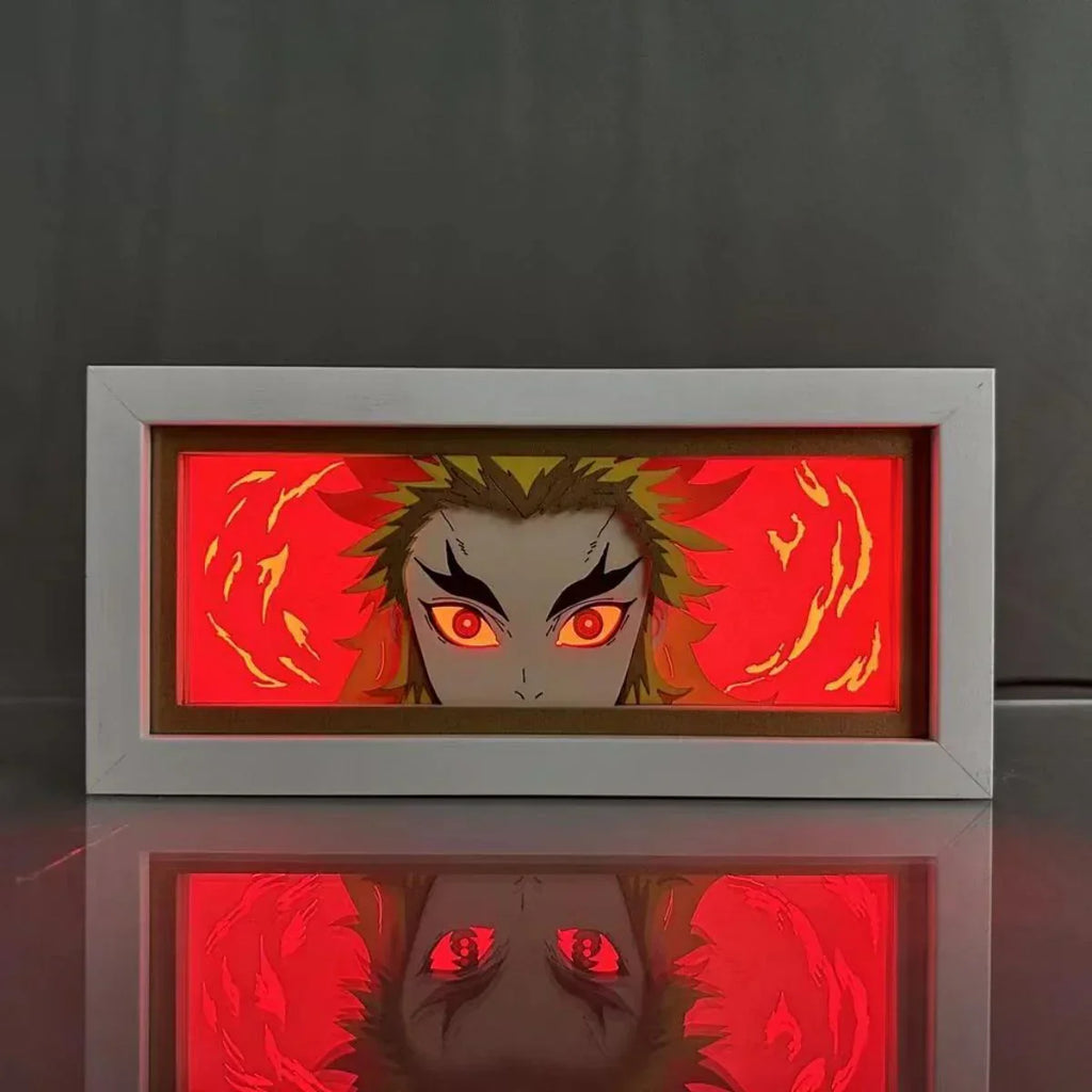 Tanjirou/Nezuko/Giyuu/Mitsuri Veilleuses de bureau exquises Luminescence Décoration de bureau