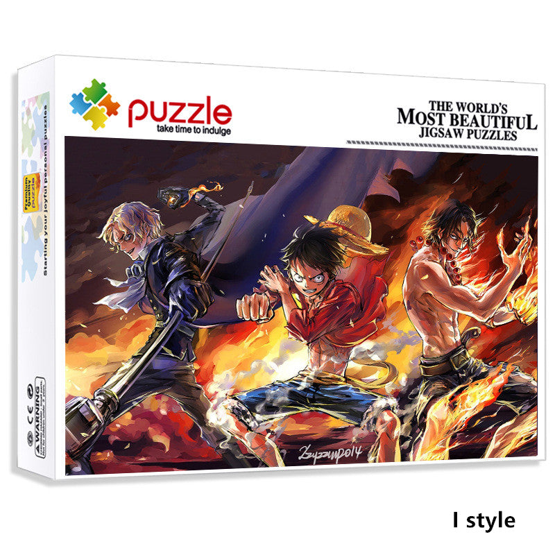 Luffy/Zoro 1000 PIÈCES Puzzle amusant