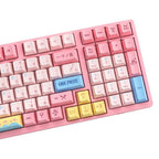Clavier mécanique rose One Piece Chopper, clavier de jeu rétroéclairé RVB 108 touches