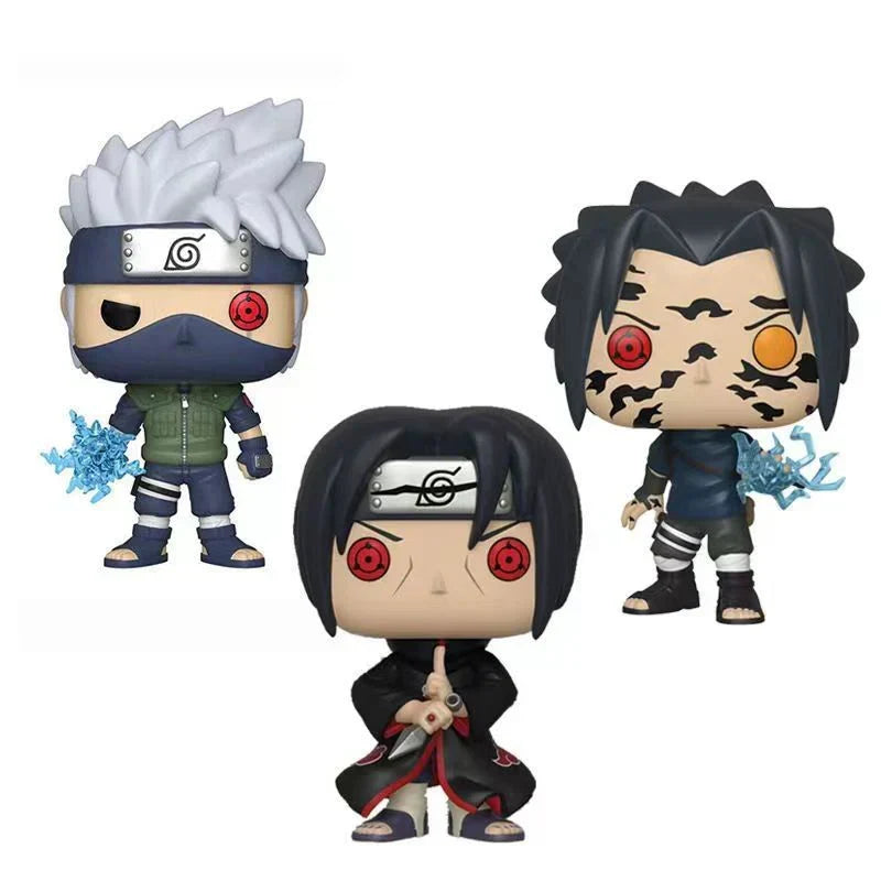 Mini figurine GK décorative mignonne Sasuke/Itachi/Kakashi