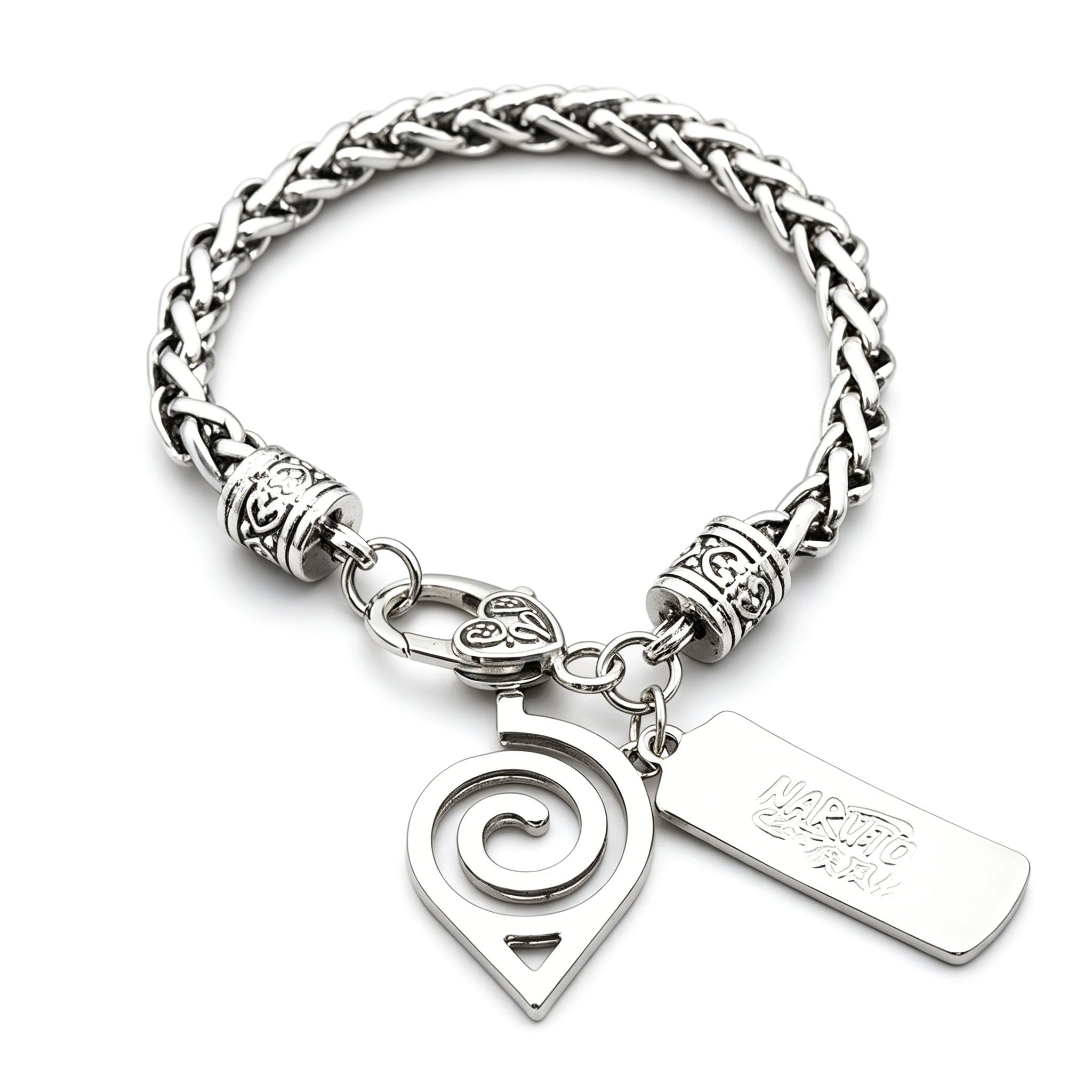 Naruto Leaf Village & Anti-Leaf Symbol Bracelet - Anime Cosplay Jewelry