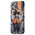 Autocollant à motif de personnage Son Goku pour coque arrière d'iPhone