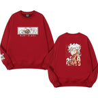 Nika Luffy mode confortable ample chaud manches longues vêtements