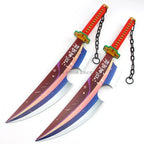 Uzui Tengen/Tomioka Giyuu/Rengoku Kyoujurou glow-in-the dark style characters 1:1 toy model