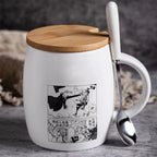 Tasse en céramique Luffy/Zoro Tasse en céramique délicate, durable et résistante à la chaleur