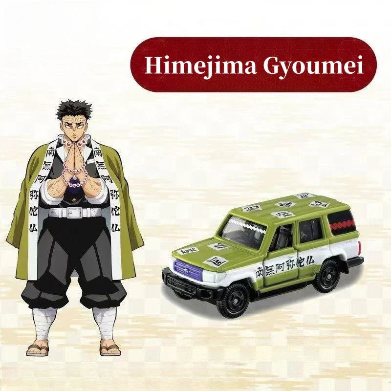 Tanjirou/Nezuko/Zenitsu alliage modèle réduit de voiture Voiture de sport Jeep Véhicule tout-terrain jouet