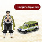Tanjirou/Nezuko/Zenitsu alliage modèle réduit de voiture Voiture de sport Jeep Véhicule tout-terrain jouet