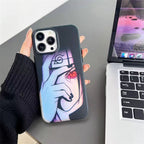 Coque de téléphone antichoc en silicone Uchiha Itachi pour iPhone