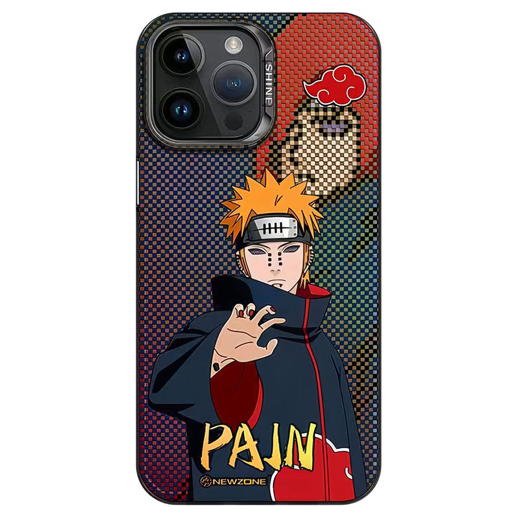 Coque de téléphone antichoc en silicone Itachi/Sasuke/Kakashi pour iPhone