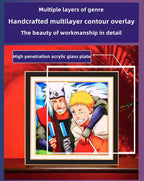 Jiraiya beau dessin animé artisanat dessin 3D