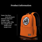 Sac à dos Goku/Vegeta robuste de grande capacité