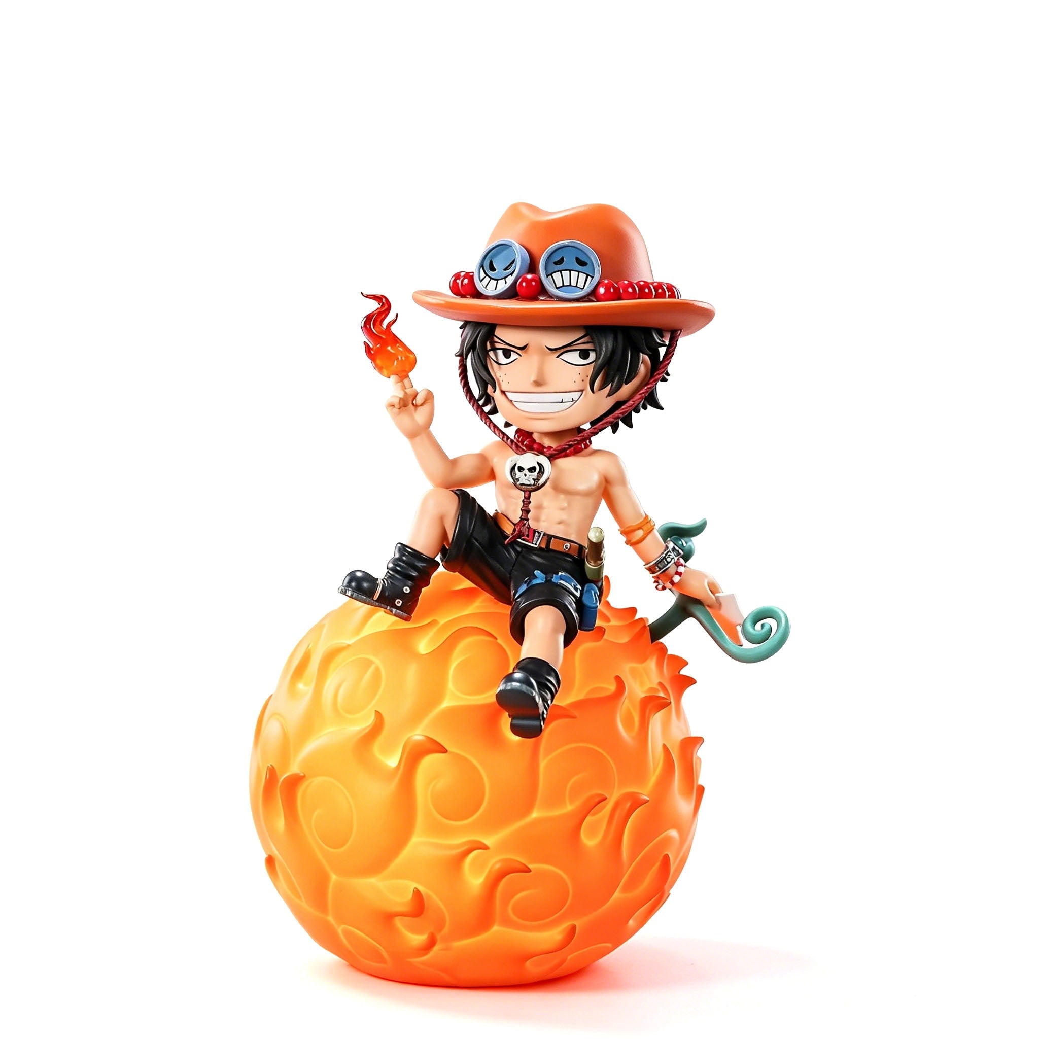 Veilleuse LED One Piece Luffy Gear 5 Nika Fruit du Démon, Lampe Figure Anime Luffy