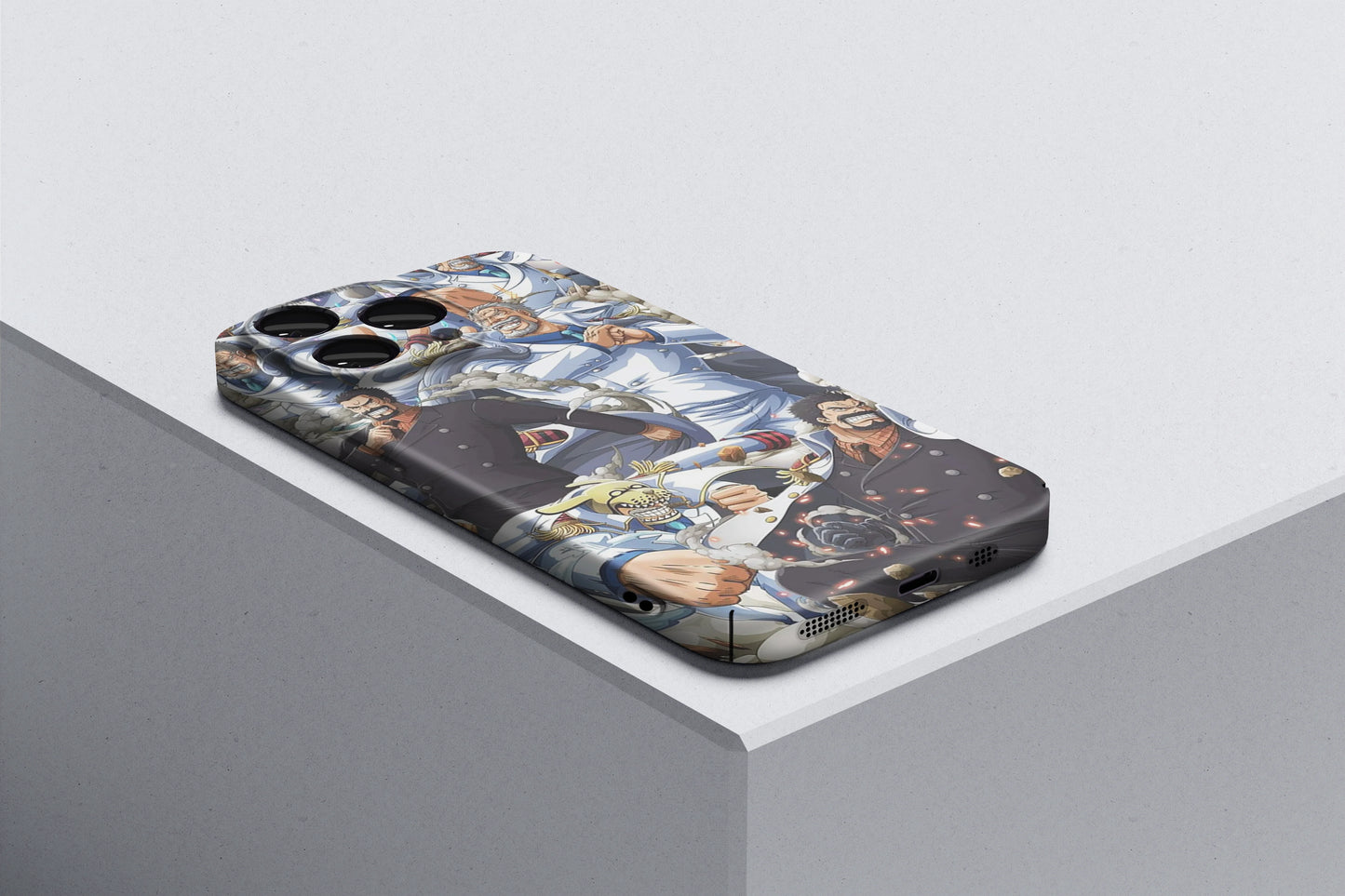 Monkey D Garp Hero Of The Marines | One Piece 3D Printed Anime Phone Case