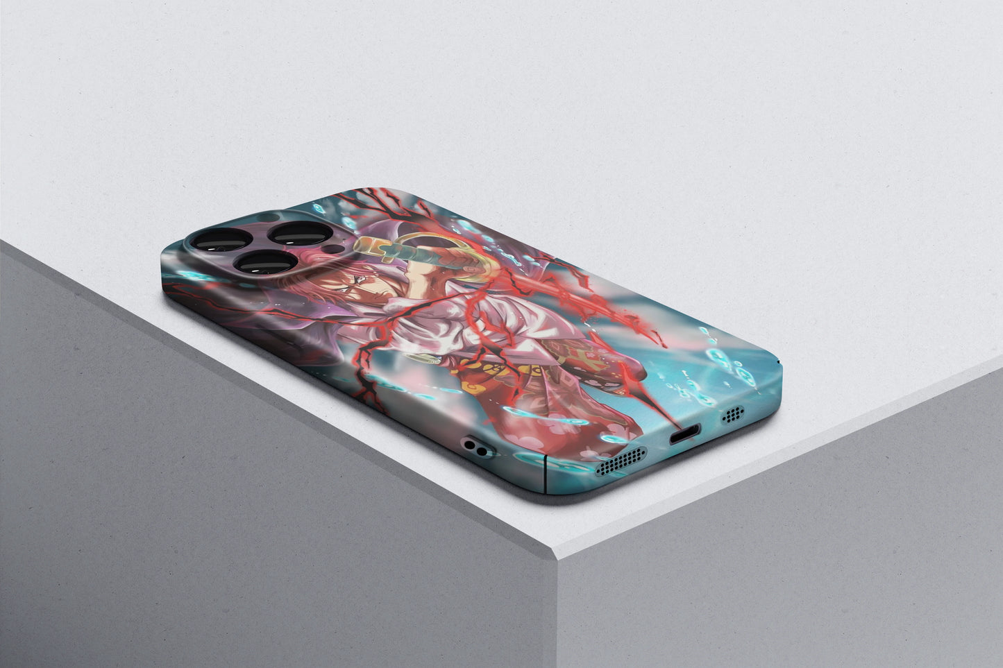 Shanks Divine Departure | One Piece 3D Printed Anime Phone Case