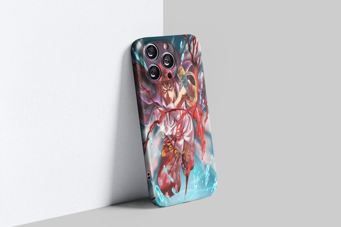 Shanks Divine Departure | One Piece 3D Printed Anime Phone Case