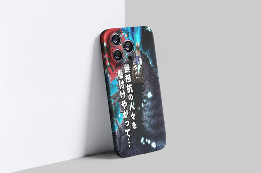 Karasu Black Wings of Freedom | One Piece 3D Printed Anime Phone Case