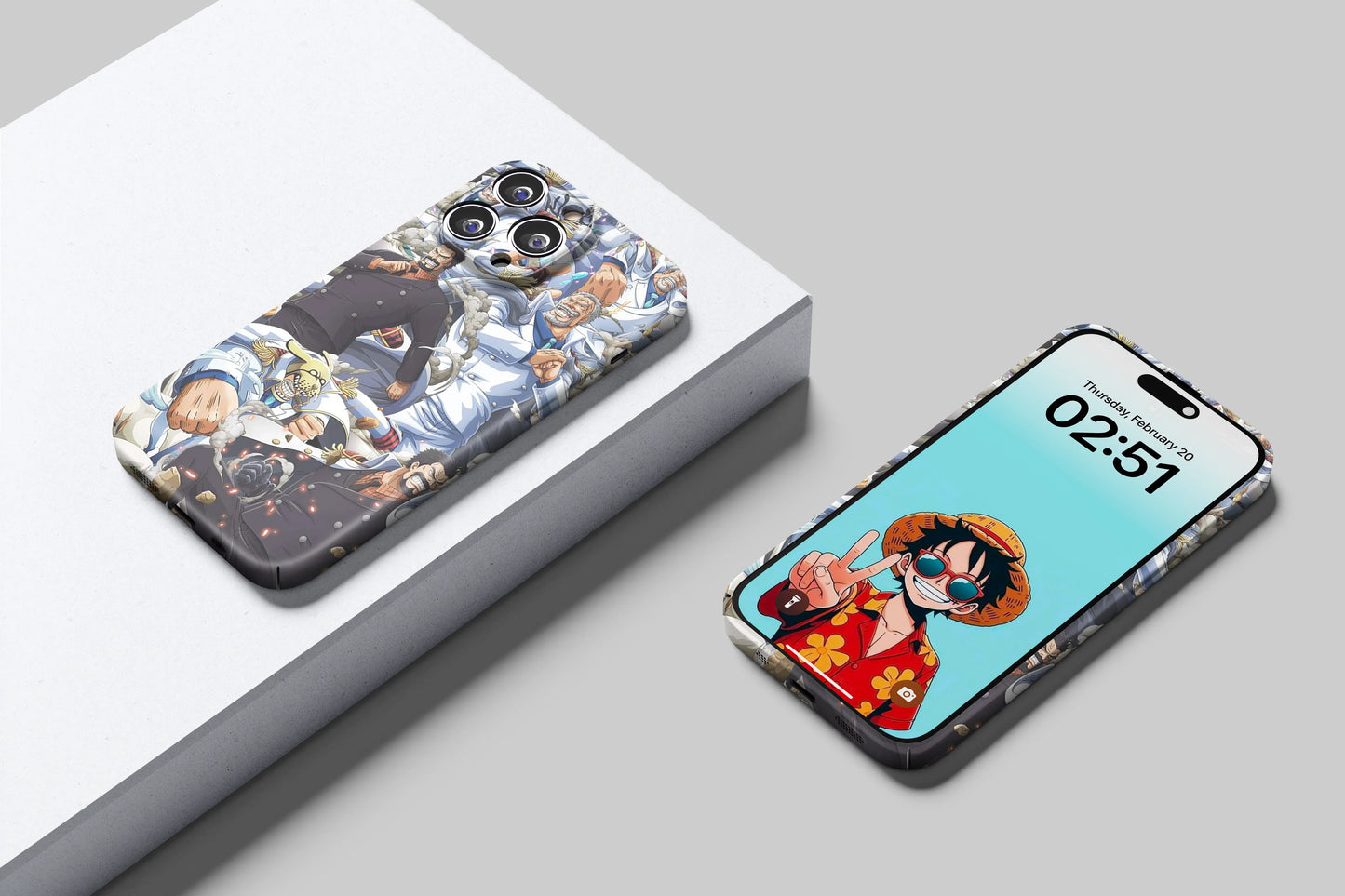 Monkey D Garp Hero Of The Marines | One Piece 3D Printed Anime Phone Case