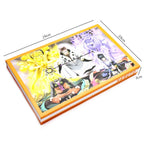Naruto Naruto Uzumaki Sasuke Uchiha Anime Jewelry Gift Set, Ninja Kunai Headband Sharingan Pendant Collection Box