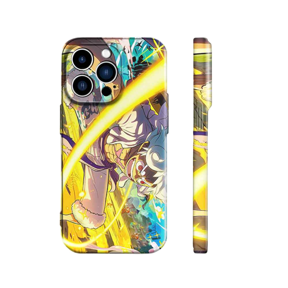 Gear 5 Luffy Nika's Sunfire | One Piece 3D Printed Anime Phone Case