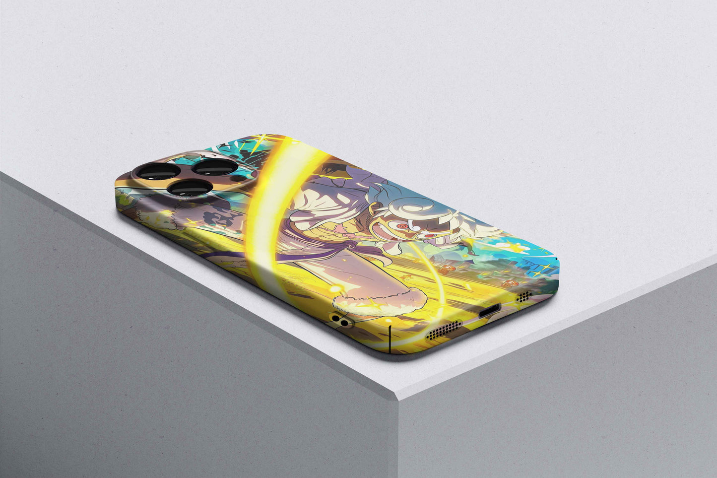 Gear 5 Luffy Nika's Sunfire | One Piece 3D Printed Anime Phone Case