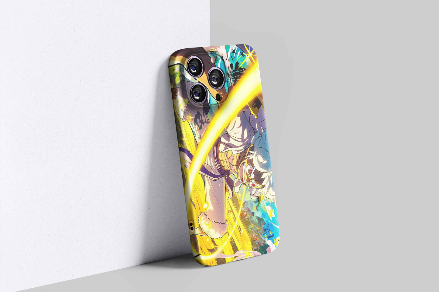 Gear 5 Luffy Nika's Sunfire | One Piece 3D Printed Anime Phone Case