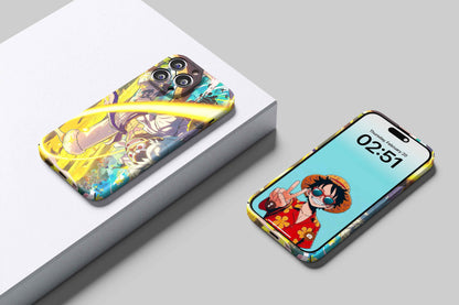 Gear 5 Luffy Nika's Sunfire | One Piece 3D Printed Anime Phone Case