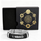 Naruto Anime Character Bracelet Set - Adjustable Stainless Steel Wristband