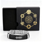 Naruto Anime Character Bracelet Set - Adjustable Stainless Steel Wristband